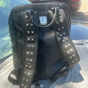 MCM Stark Embossed Leather backpack